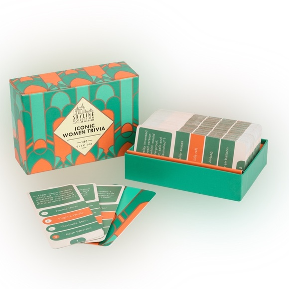 Skyline Collection By Yellow Cab Games Iconic Women Trivia Set - 140 Cards - NWT - Picture 1 of 7